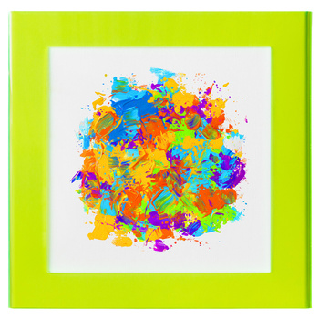 FIT FRAME FLUORESCENCYJNY ZIELONY 40x40 cm. Wymiar okna 30x30 cm