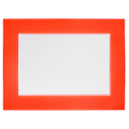 FIT FRAME FLUORESCENCYJNY POMARAŃCZOWY 50x70 cm. Wymiar okna 40x60 cm