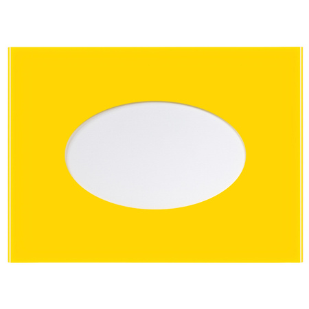 FIT FRAME ŻÓŁTY BŁYSZCZĄCY 40x50 cm. Wymiar okna 30x40 cm