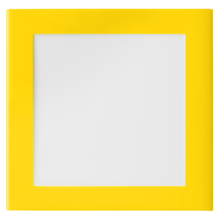 FIT FRAME ŻÓŁTY BŁYSZCZĄCY 90x90 cm. Wymiar okna 70x70 cm