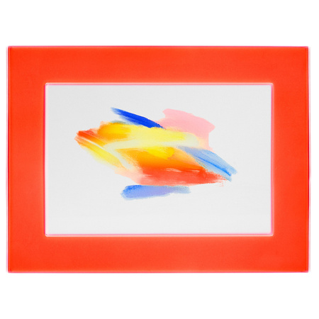 FIT FRAME POMARAŃCZOWY BŁYSZCZĄCY 50x70 cm. Wymiar okna 40x60 cm