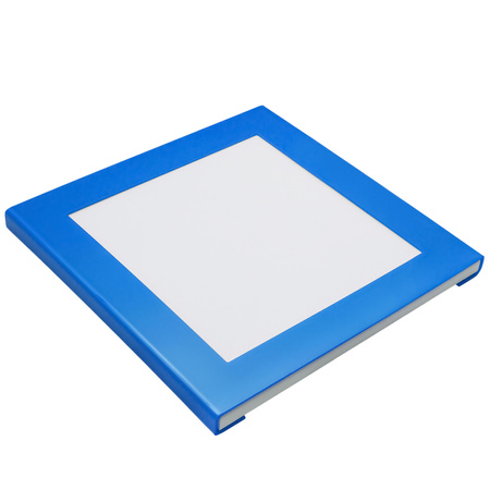 FIT FRAME NIEBIESKI BŁYSZCZĄCY 90X90 cm. Wymiar okna 70x70 cm