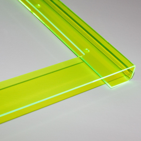 FIT FRAME FLUORESCENCYJNY ZIELONY 90x90 cm. Wymiar okna 70x70 cm