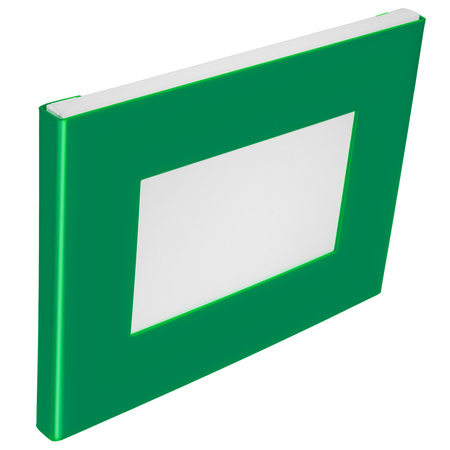 FIT FRAME ZIELONY BŁYSZCZĄCY 60x80 cm. Wymiar okna 40x60 cm