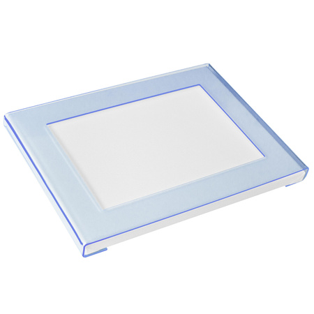 FIT FRAME FLUORESCENCYJNY NIEBIESKI 60x80 cm. Wymiar okna 40x60 cm