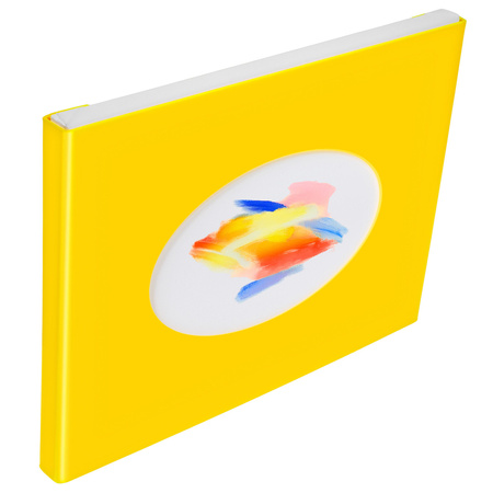 FIT FRAME ŻÓŁTY BŁYSZCZĄCY 50x70 cm. Wymiar okna 40x60 cm