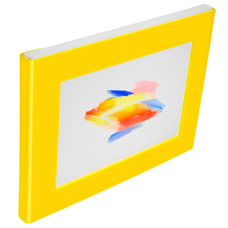 FIT FRAME ŻÓŁTY BŁYSZCZĄCY 40x50 cm. Wymiar okna 30x40 cm