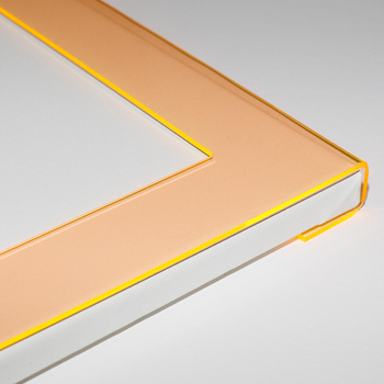 FIT FRAME FLUORESCENCYJNY ŻÓŁTY 30x40 cm. Wymiar okna 20x30 cm