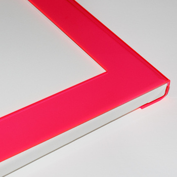 FIT FRAME FLUORESCENCYJNY CZERWONY 30x40 cm. Wymiar okna 20x30 cm