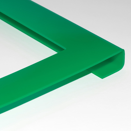 FIT FRAME ZIELONY BŁYSZCZĄCY 60x80 cm. Wymiar okna 40x60 cm