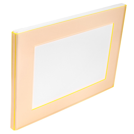 FIT FRAME FLUORESCENCYJNY ŻÓŁTY 30x40 cm. Wymiar okna 20x30 cm