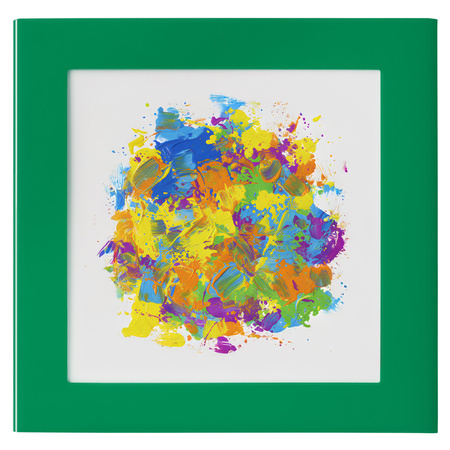 FIT FRAME ZIELONY BŁYSZCZĄCY 90x90 cm. Wymiar okna 70x70 cm