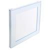 FIT FRAME FLUORESCENCYJNY NIEBIESKI 60x60 cm. Wymiar okna 40x40 cm