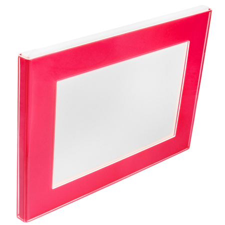 FIT FRAME FLUORESCENCYJNY CZERWONY 50x70 cm. Wymiar okna 40x60 cm