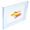 FIT FRAME FLUORESCENCYJNY NIEBIESKI 50x70 cm. Wymiar okna 40x60 cm