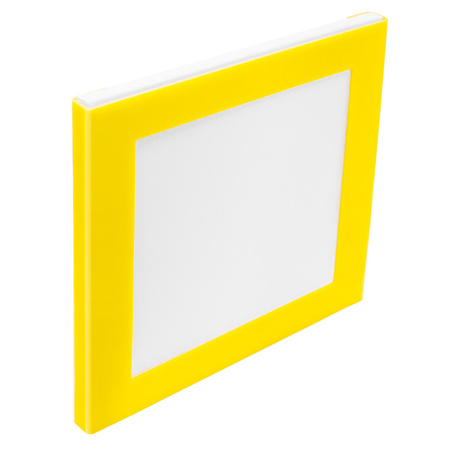 FIT FRAME ŻÓŁTY BŁYSZCZĄCY 90x90 cm. Wymiar okna 70x70 cm