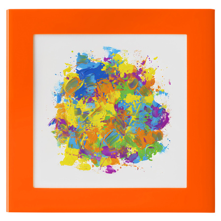 FIT FRAME POMARAŃCZOWY BŁYSZCZĄCY 40x40 cm. Wymiar okna 30x30 cm